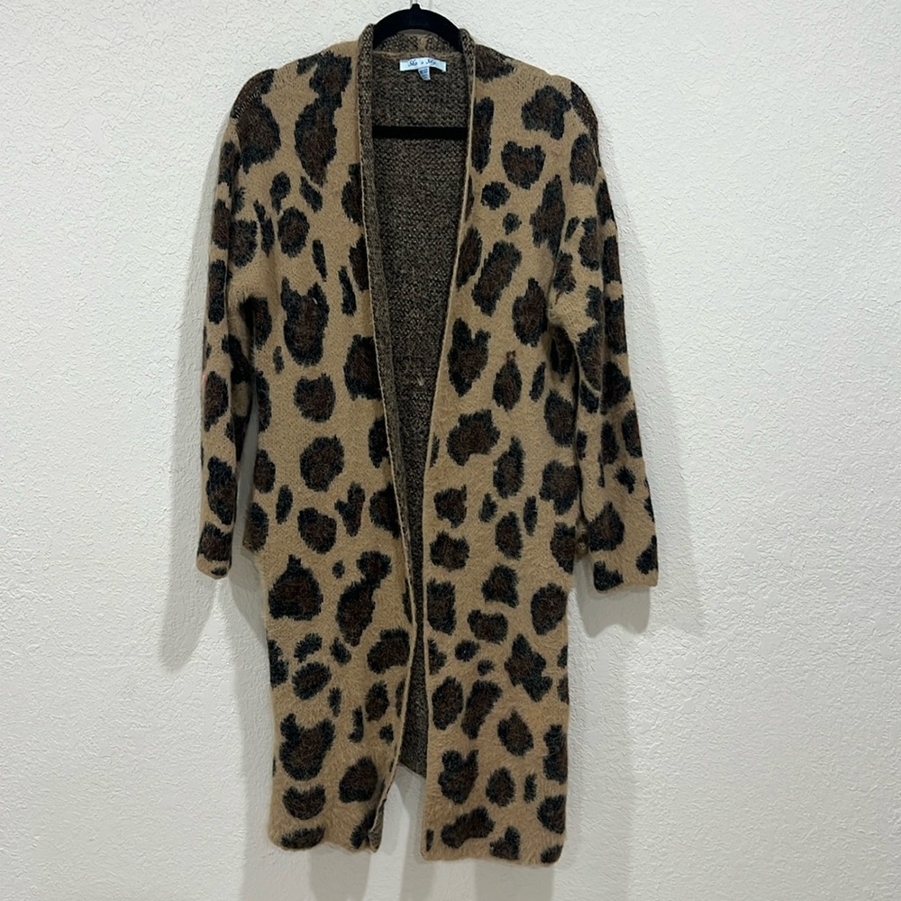 Leopard Cardigan soft